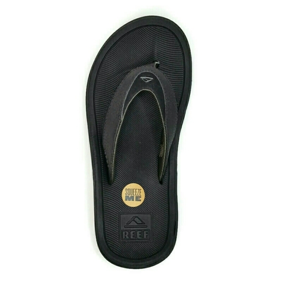 NEW Men's REEF Modern Flip Flop Sandal Black 2086 - Picture 5 of 8